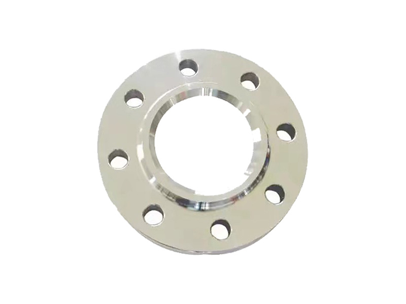 Flat welded flange with neck